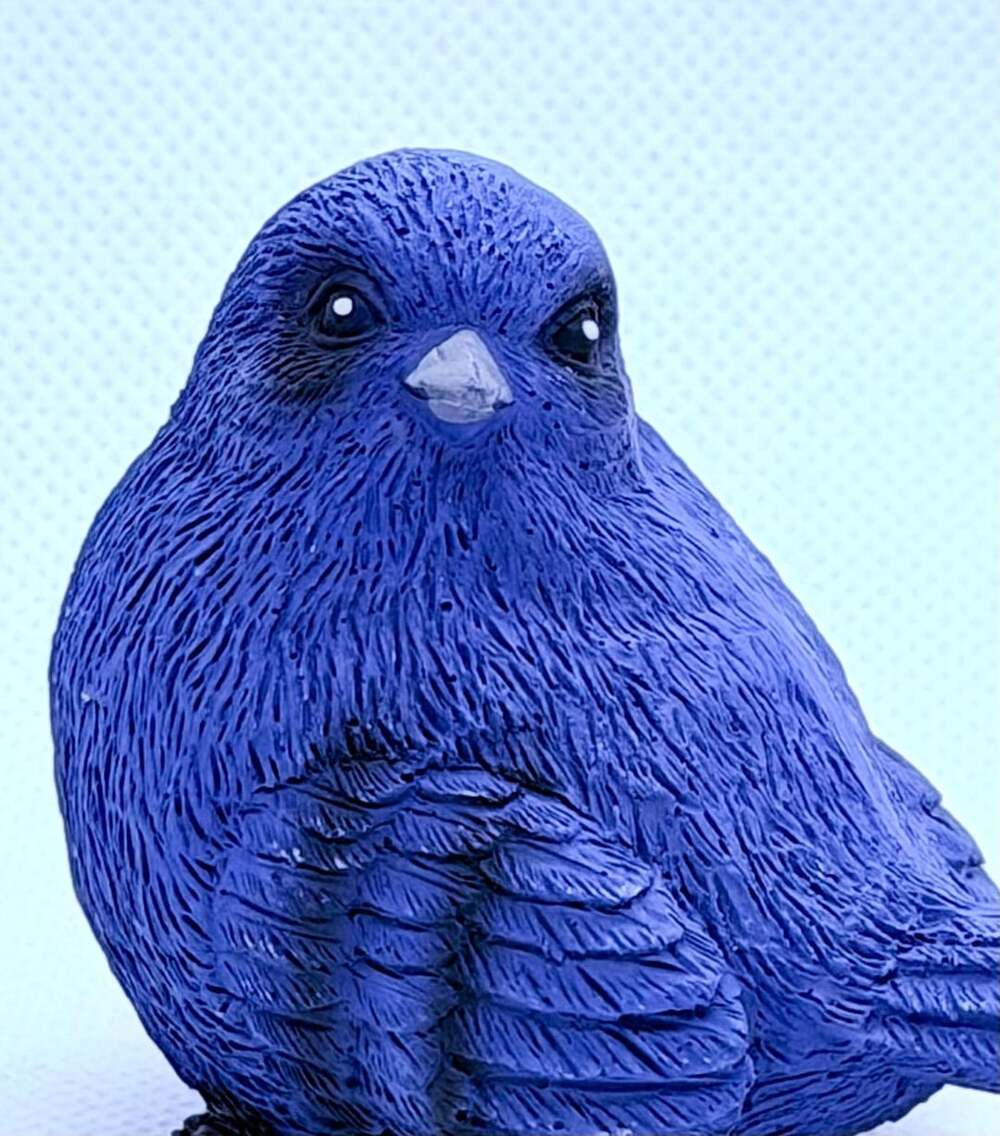 Michael Carr Designs Indigo Bunting Lawn Figure Blue Bird Figurine